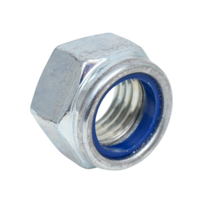 Гайка с контрящим кольцом КРЕП-КОМП DIN985, м24, 250 шт гс24