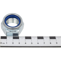 Гайка с контрящим кольцом КРЕП-КОМП DIN985, м24, 250 шт гс24