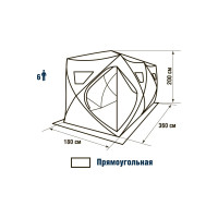 Палатка HIGASHI Double Comfort Pro DC 04153