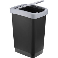 Контейнер для мусора IDEA ТВИН 25л М 2469 М 2469 Серый