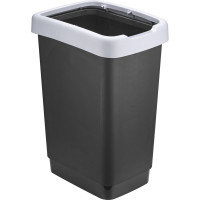 Контейнер для мусора IDEA ТВИН 25л М 2469 М 2469 Серый