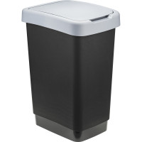 Контейнер для мусора IDEA ТВИН 25л М 2469 М 2469 Серый