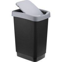 Контейнер для мусора IDEA ТВИН 25л М 2469 М 2469 Серый