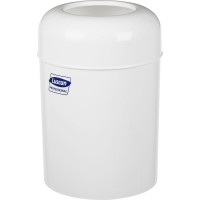 Ведро для мусора Luscan 15 л, пластик, белое, 26x38 см 1012162