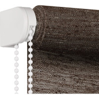 Рулонная штора PRAKTO Mukko 120х160см коричневый 6532158