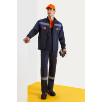 Костюм СОЮЗСПЕЦОДЕЖДА ЭНЕРДЖИ темно-синий/оранжанжевый, р. 52-54, рост 182-188 2000000033273