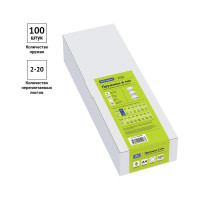 Пластиковые пружины OfficeSpace D=06 мм, белый, 100 шт. PC6997