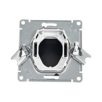 Вывод кабеля Systeme Electric AtlasDesign Сталь механизм SE ATN000999