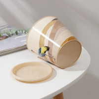 Горшок для цветов Доляна Каракум 0.8 л, бежевый 7306163