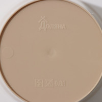 Горшок для цветов Доляна Каракум 0.8 л, бежевый 7306164