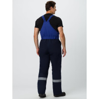 Зимний костюм Факел Эксперт-Антистат МВО темно-синий/васильковый, р. 44-46; 182-188 87468135.002