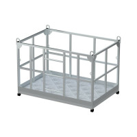 Площадка подвесная алюминиевая ППА-4 (1.7х1.1 м; 320 кг) MEGAL 401004