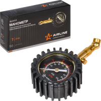Стрелочный манометр Airline PRO 7АТМ, 50 мм, с клапаном сброса AEAS002