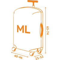 Чехол для чемодана ROUTEMARK Fast Track M/L, SP240 FastTrack-M/L