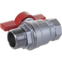 Шаровой кран Giacomini латунь хром R854 20 Ру35 ВР/НР бабочка R854X024 007-5502