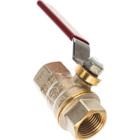 Шаровой кран Giacomini латунь никель R910 15 Ру42 ВР рычаг R910X023 007-0927