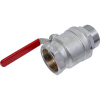 Шаровой кран Giacomini латунь хром R254DL 50 Ру35 ВР/НР рычаг R254LX008 007-0906