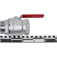 Шаровой кран Giacomini латунь хром R254DL 50 Ру35 ВР/НР рычаг R254LX008 007-0906