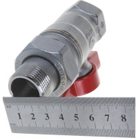 Шаровой кран Giacomini латунь хром R259D 20 Ру42 ВР/НР R259X005 007-0917