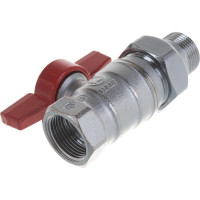 Шаровой кран Giacomini латунь хром R259D 20 Ру42 ВР/НР R259X005 007-0917