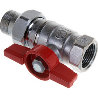 Шаровой кран Giacomini латунь хром R259D 20 Ру42 ВР/НР R259X005 007-0917