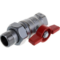 Шаровой кран Giacomini латунь хром R259D 20 Ру42 ВР/НР R259X005 007-0917