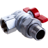 Шаровой кран Giacomini латунь хром угловой R789 20 Ру16 ВР/ R789X005 007-0922