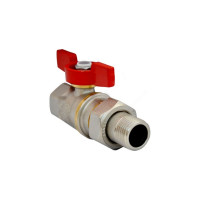 Шаровой кран Giacomini латунь, никель, Ду 20х25, Ру 35, ВР R919X006 007-0960