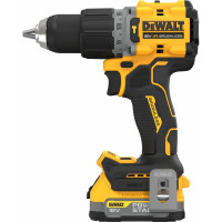 Ударная бесщеточная дрель-шуруповерт DEWALT 2 скорости, 2 АКБ 18 В XR Li-Ion DCD805E2T-QW