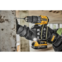 Ударная бесщеточная дрель-шуруповерт DEWALT 2 скорости, 2 АКБ 18 В XR Li-Ion DCD805E2T-QW