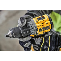 Ударная бесщеточная дрель-шуруповерт DEWALT 2 скорости, 2 АКБ 18 В XR Li-Ion DCD805E2T-QW