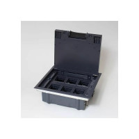 Люк на 6 постов SPL 45x45, металл/ пластик, с пластиковой коробкой, IP40 300006