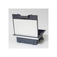 Люк на 6 постов SPL 45x45, металл/ пластик, с пластиковой коробкой, IP40 300006