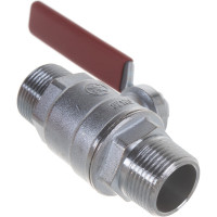 Шаровой кран Giacomini латунь хром R253DL 20 Ру42 НР рычаг R253LX004 007-0894