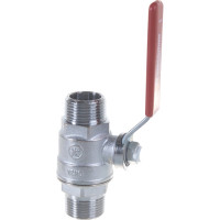 Шаровой кран Giacomini латунь хром R253DL 20 Ру42 НР рычаг R253LX004 007-0894