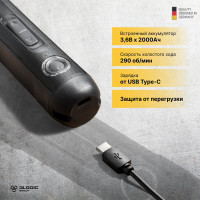 Аккумуляторная отвертка с прямой ручкой DELI DL-DP04-E1B2 102989