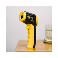 Инфракрасный термометр DELI dl333380 диапазон измерения  -30С до 380°C или -22-716℉, LCD дисплей, отклик 0.5с 102968
