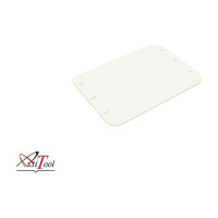 Бензиновая виброплита AktiTool 6,5 л.с., сила удара 28 кН, 690x460 мм, бак, колеса, коврик AT-C100TWC