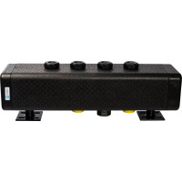 Стальной распределительный коллектор, 2 отопительных контура, в теплоизоляции DN 32 STOUT SDG-0016-005002