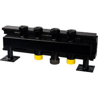 Стальной распределительный коллектор, 2 отопительных контура, в теплоизоляции DN 32 STOUT SDG-0016-005002