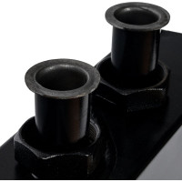 Стальной распределительный коллектор, 2 отопительных контура, в теплоизоляции DN 32 STOUT SDG-0016-005002