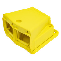 Фланцевая информационная розетка ABL, IP67 DG-RJ45