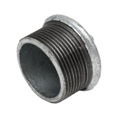 Заглушка чугун оцинкованная Fittex PLUS Ду 40 1 1/2" НР 128-3202