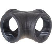 Крест Fittex PLUS прямой, чугун 40 ВР/ВР 127-3627