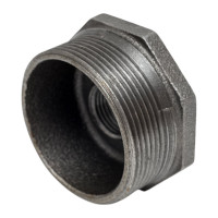Футорка Fittex PLUS чугун 50х15 НР/ВР 127-3639