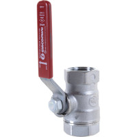 Шаровой кран Giacomini латунь хром R250D 20 Ру42 ВР рычаг R250X004 007-0880