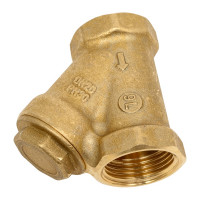 Сетчатый фильтр Giacomini Y-образный латунь 20 Ру30 G3/4 дюйма ВР R74A R74AY104 036-0945