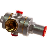 Поршневой регулятор давления Giacomini R153P латунь, Ду 20, Ру 25, G3/4, ВР, Рн-1-5.5 бар 022-1533