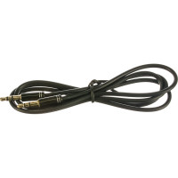 Аудио кабель Cablexpert Jack 3.5(M)/Jack 3.5(M), Mobile2, 1м, черный, коробка CCAB-02-35MM-1MB