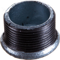 Заглушка чугун оцинкованная Fittex PLUS Ду 32 1 1/4" НР 128-3201
